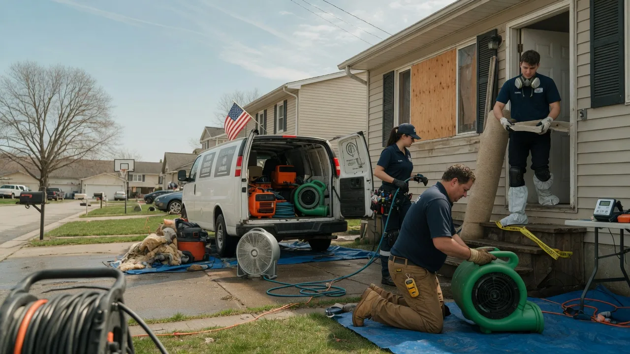 Water Damage Restoration in Sutherland, VA near me